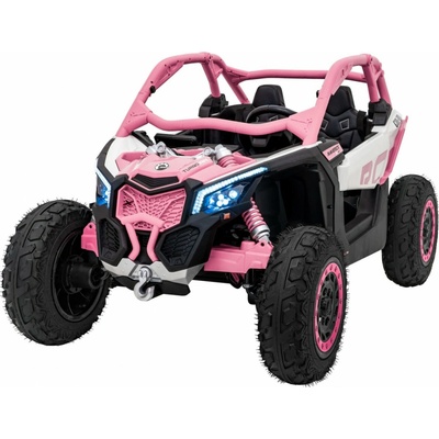 mamido Buggy Maverick Turbo RR STRONG Elektrické autíčko ružová