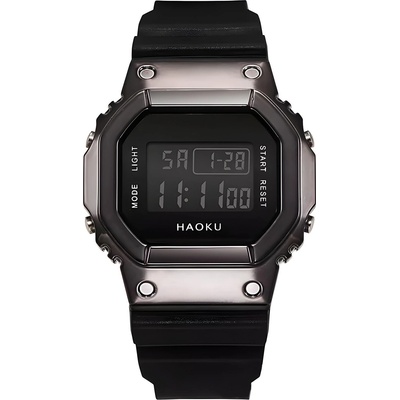 Haoku Цифров Часовник sq-21624 - Черен kp21624