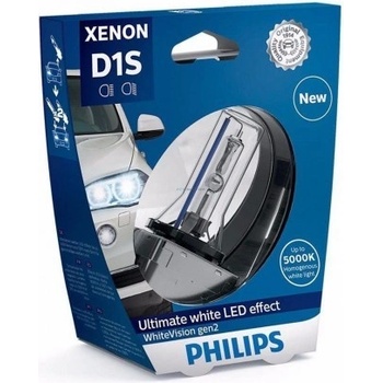 Philips D1S WhiteVision 85415WHV2S1 xenonová výbojka – 1ks/blister PHILIPS 85415WHV2S1