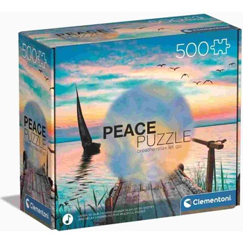 Clementoni - Puzzle Peace Collection Peaceful Wind - 500 piese