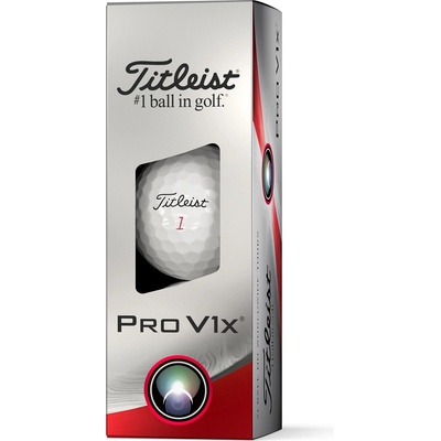 Titleist Pro V1x 2023 bílé 3 ks