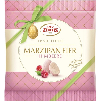 Zentis Marcipánová Vajíčka s Malinovou příchutí 125 g