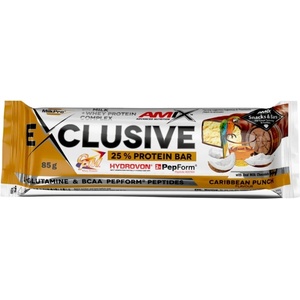 Amix Nutrition Exclusive Protein Bar [85 грама] Карибски Плодове