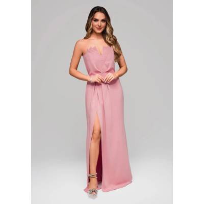 Edoti Evening dress LA-OM růžová