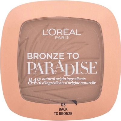 L'Oréal Paris Wake Up & Glow Back to Bronze bronzer 03 Back To Bronze 9 g – Zbozi.Blesk.cz