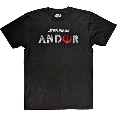 Star Wars tričko Andor Logo čierne