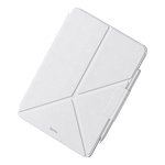 Benks Urban Magnetic Fold Case - магнитен полиуретанов калъф с поставка за iPad Pro 11 (2024) (бял)
