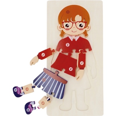 CreativeToys puzzle Dievča