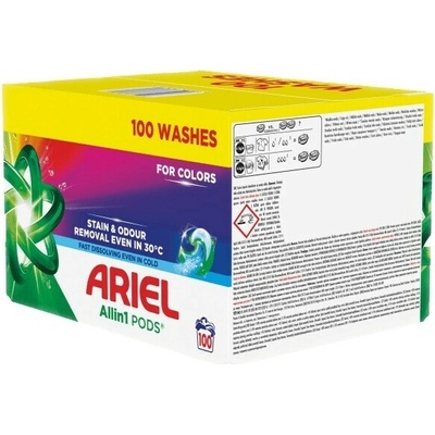 Ariel Color All in1 Pods gelové kapsle na praní 100 PD