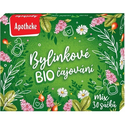 Apotheke Bylinkové BIO čajování mix 30 sáčků