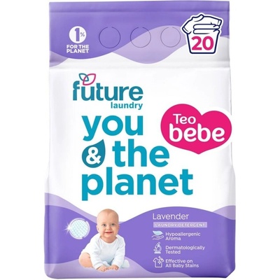 Future Прах за пране Future baby - Lavender, 1.5 kg, 20 пранета (29292929)