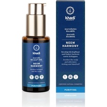 Khadi Ayurvedic Scalp Oil Neem Harmony Vlasový olej proti lupům 50 ml