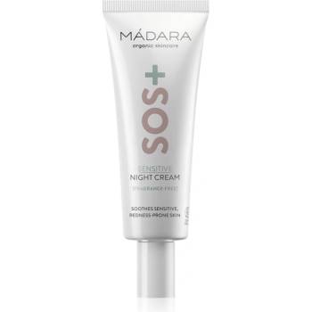 MÁDARA Cosmetics MÁDARA SOS+ Sensitive нощен крем за чувствителна кожа на лицето 70ml