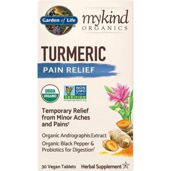 Image 1 of Garden of Life Mykind Organics | Turmeric Pain Relief [30 Таблетки]
