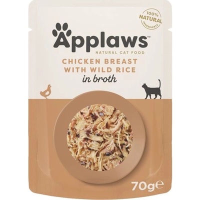 Applaws Cat kuře a rýže 6 x 70 g