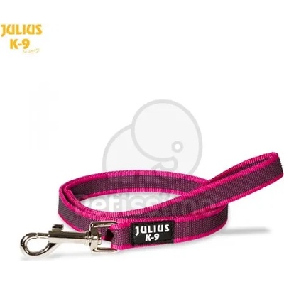 Julius-K9 гумирана каишка, розова 1м / 20 мм 1 м