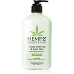 HEMPZ Exotic Green Tea & Asian Pear хидратиращо мляко за тяло 500ml