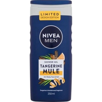 Nivea Men Tangerine Mule sprchový gél na tvár telo a vlasy 250 ml