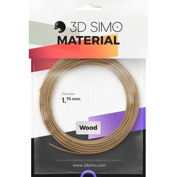 3D Simo Филамент, 3d Симо, дърво, кафяво (g3d3003) (g3d3003)