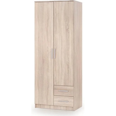 Black Red White Двукрилен гардероб lima s-2