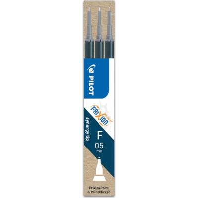 Náplň do gumovacího pera Pilot FriXion Point 05 / 0.25 mm modročerná balení 3 ks BLS FRP5 S3 BB