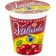 Mlékárna Valašské Meziříčí Smetanový jogurt z Valašska višeň s vanilkou 150 g