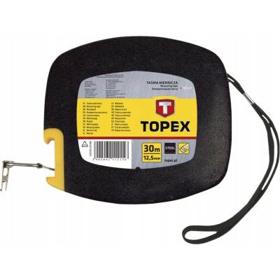 Topex ocelový svinovací metr 30 m X 12.5 mm 28C413
