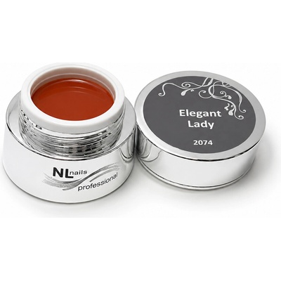 NL nails professional Uv Led barevný gel elegant lady 5ml