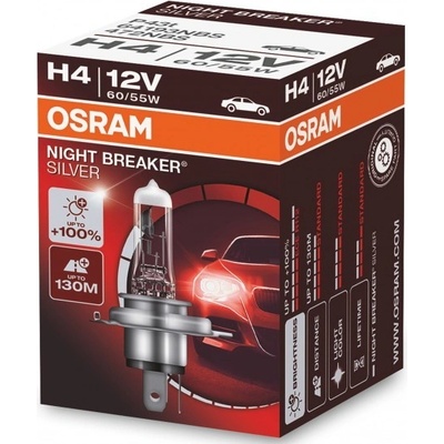 Osram Night Breaker Silver H4 P43T 12V 60W 64193NBS