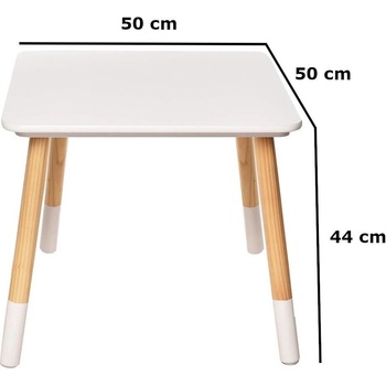 BHome Macko Detský stôl + 2 stoličky