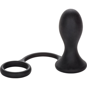 Image 1 of CalExotics Dr. Joel Prostate Probe and Ring Black