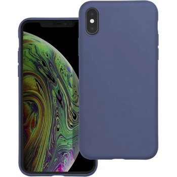 Apple Силиконов калъф кейс Matt Case за iPhone XS Max, Син
