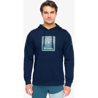 Columbia Trek Graphic Hoodie collegiate navy/linework