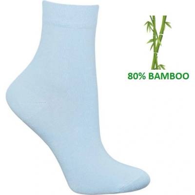 Tuptusie Bambusové ponožky EXCLUSIVE sv. modré