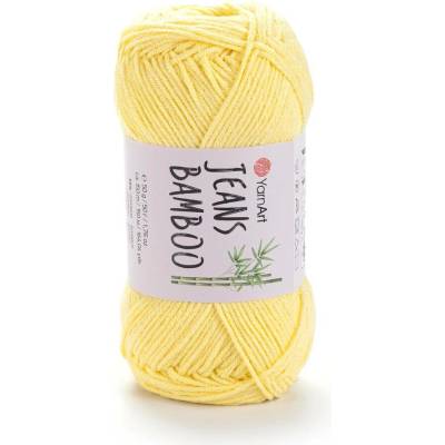 Yarn Art Jeans Bamboo 104 citronově žlutá