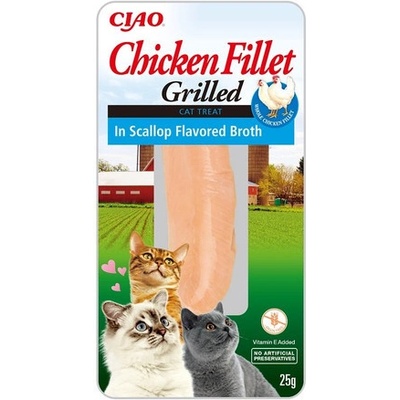 Inaba Ciao Kuracie filé v mušľovom vývare 25 g