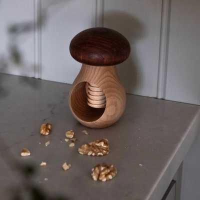 Strömshaga Louskáček na ořechy Nutcracker Mushroom, přírodní barva, dřevo