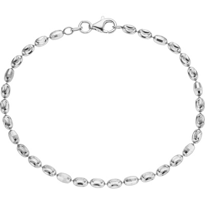 Bealio 08990 stříbrný náramek 3+1 VLNKY 19 cm 03-08990-1388
