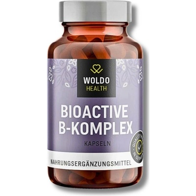 Woldo Health Bioactive B-komplex 90 kapslí