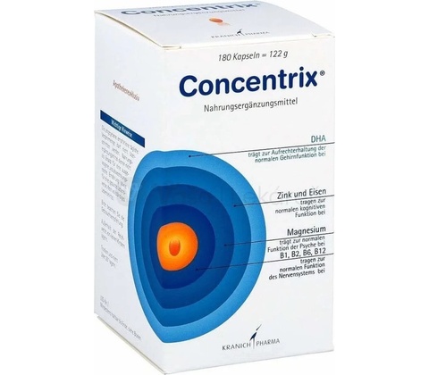 Concentrix 180 kapsúl
