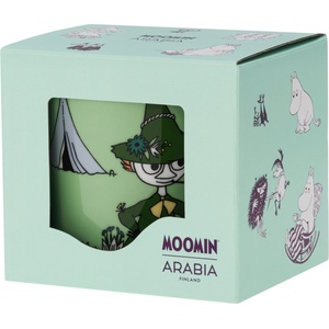 Arabia Box 80 Anniversary Муминтрол Чаша Снусмумрик, зелен (1079303)