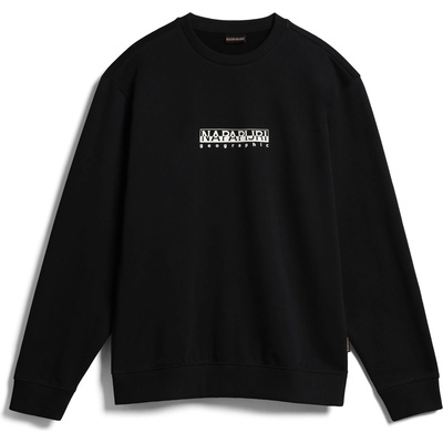 Napapijri Блуза Napapijri Box Logo Crew Sweatshirt - Black
