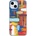 SwitchEasy Artist Impasto Case - дизайнерски хибриден удароустойчив кейс за iPhone 14 (шарен)