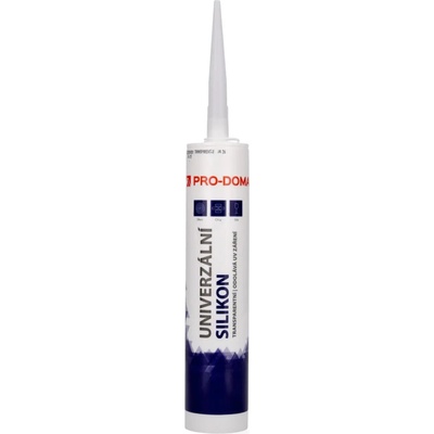 PRO-DOMA Silikon univerzální 310 ml transparentní