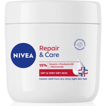 Nivea Repair & Care подхранващ регенериращ крем за суха кожа 400ml