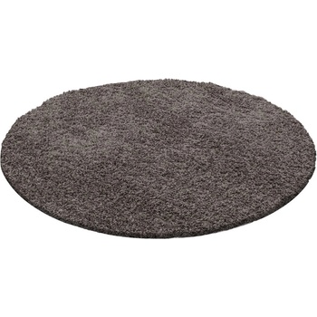 Ayyildiz Кафяв кръгъл килим ø 160 cm Life - Ayyildiz Carpets (LIFE1601601500TAUPE)