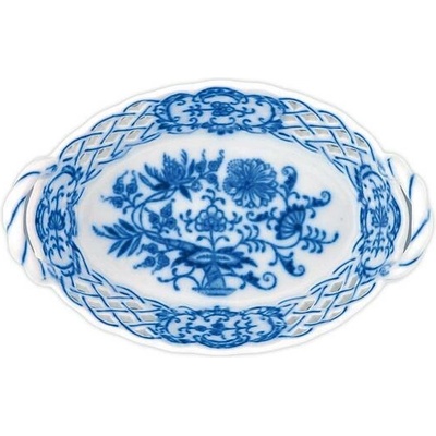 Cibulák Dubí Košík prolamovaný cibulový porcelán 10145 11 cm