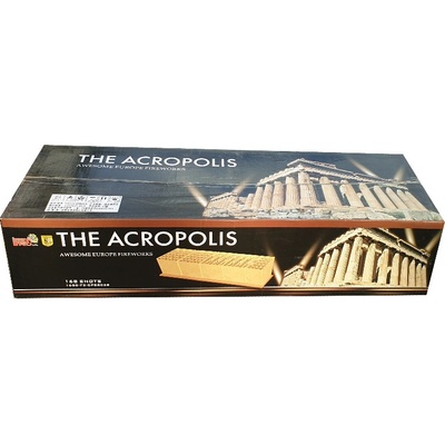 THE ACROPOLIS zahradní ohňostroj 168 výstřelů