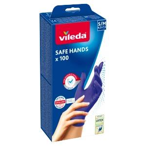 Vileda Ръкавици Vileda SafeHands (100 бр. /кутия) S/M