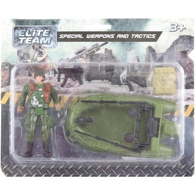 Vojenská sada se člunem – Zboží Dáma